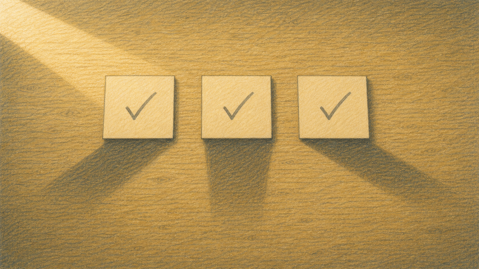 three approvals casting different shadows